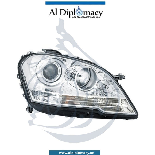 Mercedes-Benz ML Class W164 Headlight Bi Xenon Right Side - OEM Part Number A1648201061 Hella