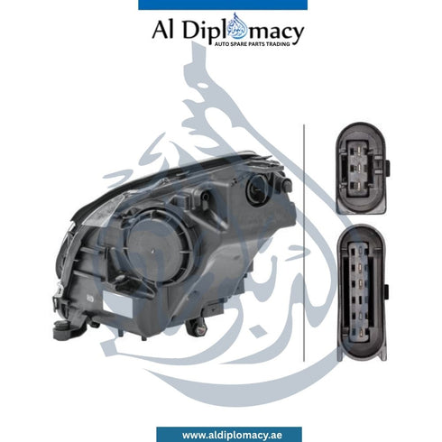 Mercedes-Benz R Class W251 Headlight, Normal, 1EL 263.037-021, Right Side - OEM Part Number 2518200261 Hella
