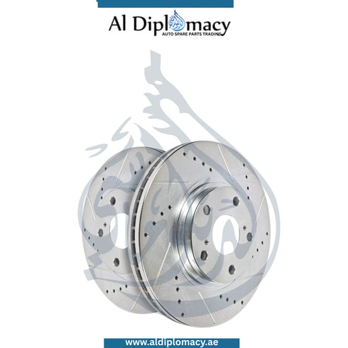 Left / Right Side Original Mercedes-Benz R230 Brake Disc Rear - Part Number A2304231412