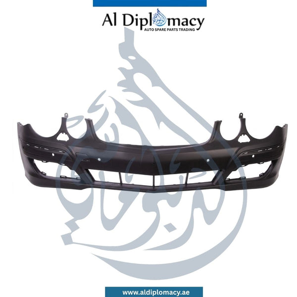 Mercedes-Benz S Class Coupe C216 Front Bumper, With Sensor And Wiper Hole - OEM Part Number A2168801840 Mercedes Genuine