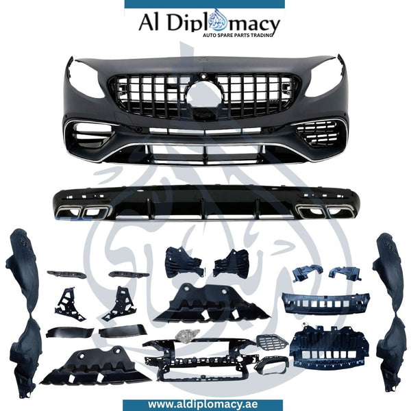 Mercedes-Benz S Class Coupe C217 S63 AMG Style Bodykit Complete 2015 Up with Front Bumper Rear Diffuser and Exhaust Tips China