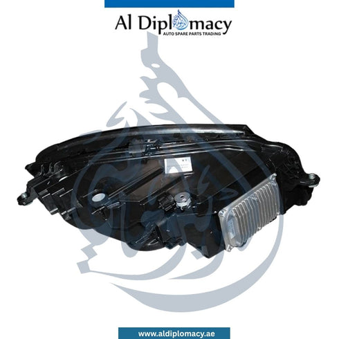 Mercedes-Benz S Class W222 Headlight, Upgrade To 2020 Look, Complete Left Side - OEM Part Number A2229067703 Taiwan