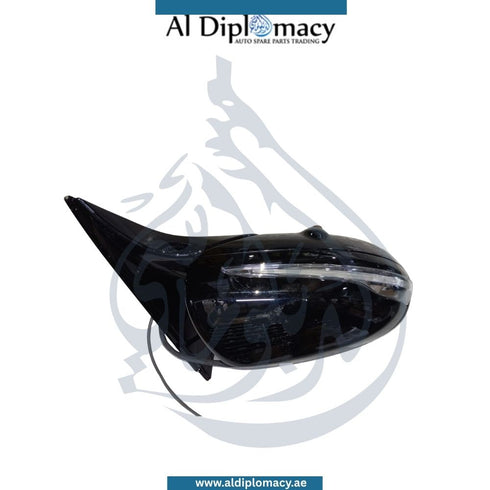 Mercedes-Benz S Class W222 Mirror With Blind Spot Right side Complete OEM 2228106600