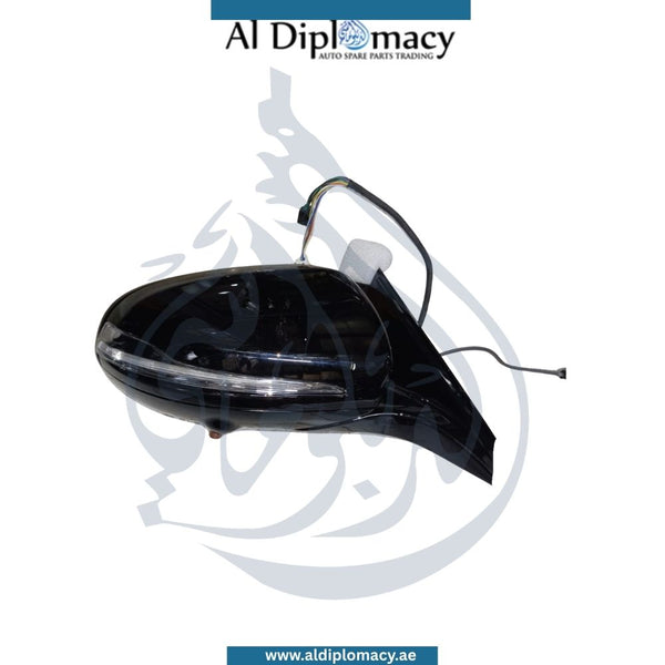 Mercedes-Benz S Class W222 Mirror With Blind Spot Right side Complete OEM 2228106600