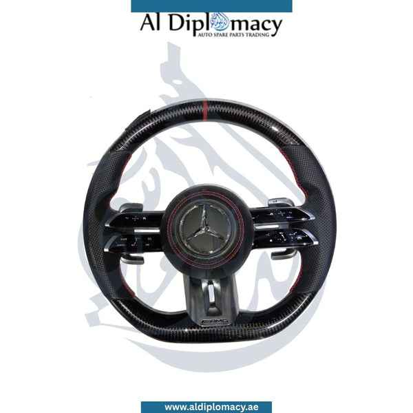 Mercedes-Benz S-Class W222 Steering Wheel Amg 63 Carbon 2021 Look OEM 222632021
