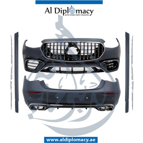 Mercedes-Benz S Class W223 S63 AMG 2021 Complete Bodykit Front Bumper Rear Bumper Grille Side Skirt And Exhaust - China