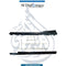 Mercedes-Benz Side Skirt, C63, Set - China