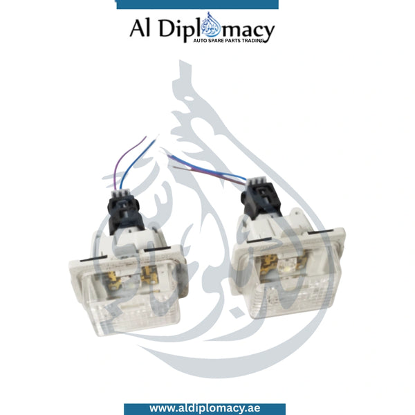 Original Mercedes-Benz W117 License Plate Holder Lamp A2218200856 64