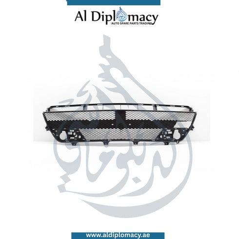 Original Mercedes-Benz W166 Front Bumper Lower Grille, Center - Part Number A2928853122