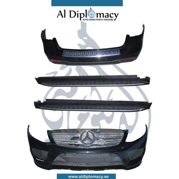 Mercedes-benz W166 Gle Style AMG Bodykit include Front Bumper, Rear Bumper And Side Skirt - Original Used Part