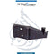 Mercedes Benz W166 Rear Bumper Bracket Right Side OEM A1668850240