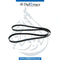 Mercedes-Benz W178 Original Ribbed V-Belt 4Pk968 - Part Number A0039934396