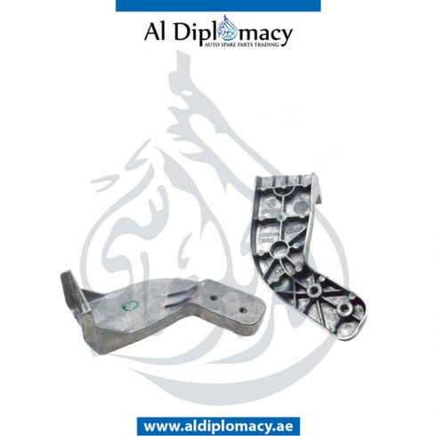 Left Side Original Mercedes-Benz W206 Bracket, To Front Bumper Support - Part Number A2066201901