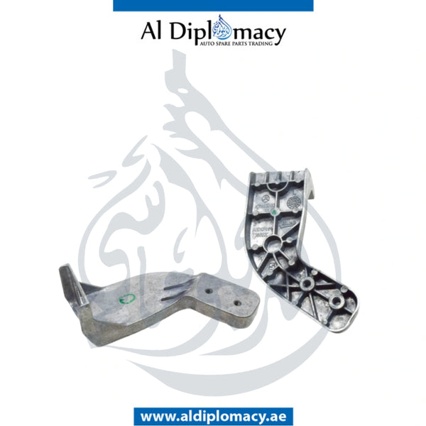 Left Side Original Mercedes-Benz W206 Bracket, To Front Bumper Support - Part Number A2066201901