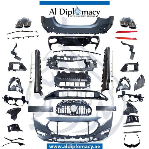 Mercedes-Benz W214 E53 2024+ Bodykit Complete China Front Rear Bumper Side Skirt Grille Exhaust Tips