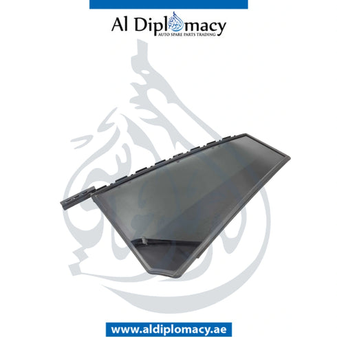 Left Side Original Mercedes-Benz X167 Door Window Glass, Rear - Part Number A1676709500