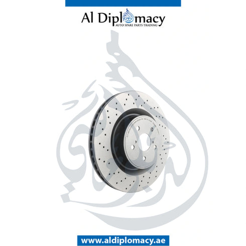 Left / Right Side Mercedes-Benz X167 Original Brake Disc Front - Part Number A1674213600
