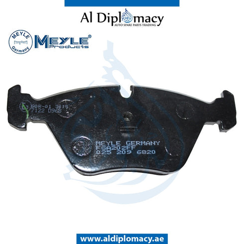 Front BRAKE Pad, 0252096820 for BMW 3 Series E32 (1986-1994) models