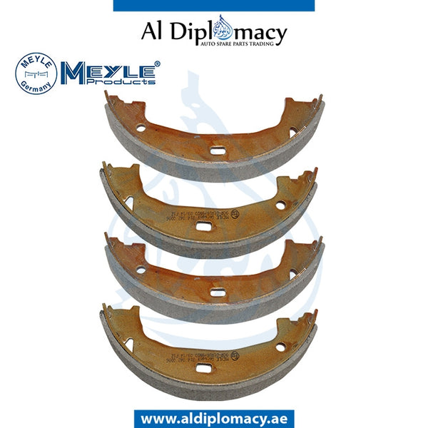 BRAKE SHOE 3140420006 for BMW 1 Series E87 (2004-2007) models, Part Number MEY-34416761290