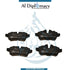 Mini Cooper Rear Brake Pad Hella 8DB355013661 - Part Number 34216794059