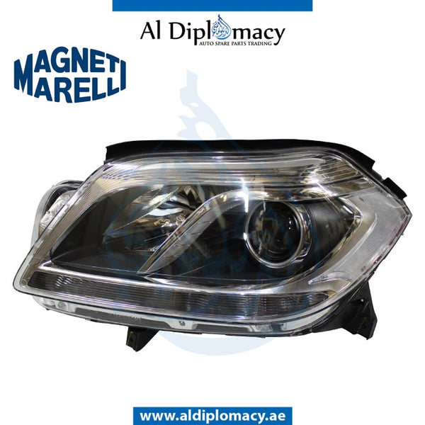 Left Headlight, Normal, 710815071007 for Mercedes-Benz GL Class X166 (2013-2019) models, Part Number MM-1668202161