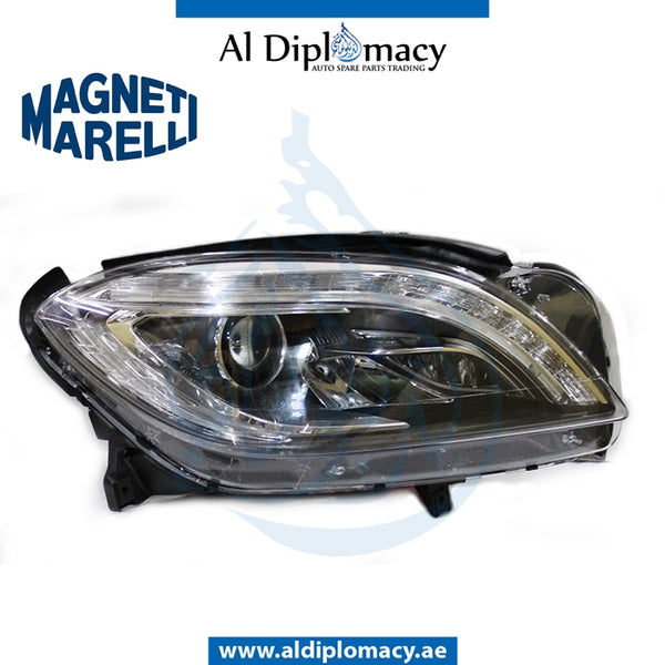 Right Side Mercedes-Benz M Class W166 Headlight, Xenon, Magnet Marelli, Mercedes-Benz M Class W166 Models By Magnet Marelli Part Number 710815079008 / 1668206159