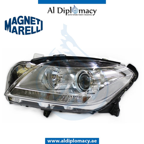 Left Headlight, Normal, 710815071003 for Mercedes-Benz M Class W166 (2011-2019) models, Part Number MM-1668206859