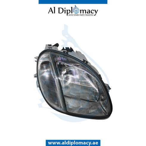 Right Headlight, NORMAL for Mercedes-Benz SLK Class W170 (1996-2004) models, Part Number MM-1708200261