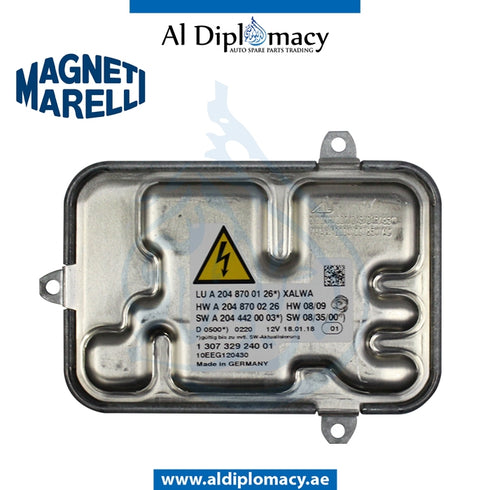 XENON HEADLIGHT CONTROL UNIT 711307329240 for Mercedes-Benz C Class W204 (2007-2015) models, Part Number MM-2048203285