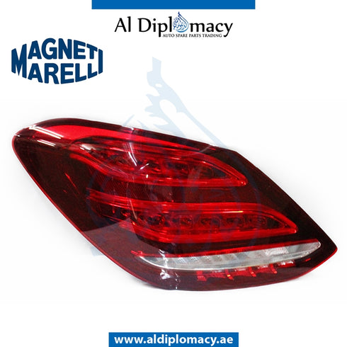 Left Stoplight, 715011128101 for Mercedes-Benz C Class W205 (2015-2021) models, Part Number MM-2059060357