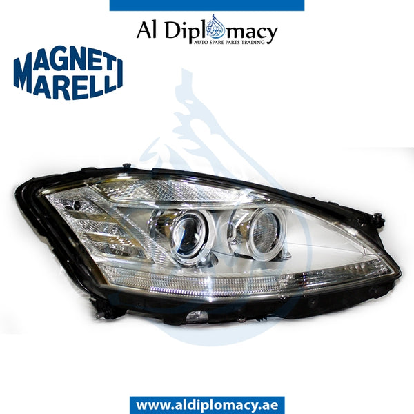 Right Headlight, BI Xenon, 711307023711 for Mercedes-Benz S Class W221 (2006-2013) models, Part Number MM-2218205639