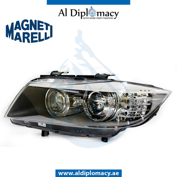 Left Headlight, ADAPTIVE Xenon, 719000000035 for BMW 3 Series E90 (2009-2013) models, Part Number MM-63117240263