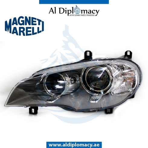 Left Headlight, BI Xenon, 710815030015 for BMW X5 Series E70 (2010-2013) models