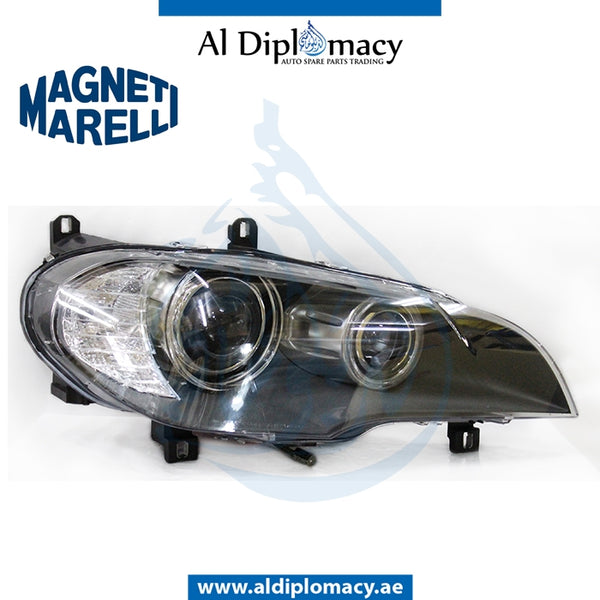 Right Headlight, ADAPTIVE Xenon, 710815030020 for BMW X5 Series E70 (2010-2013) models, Part Number MM-63117240792