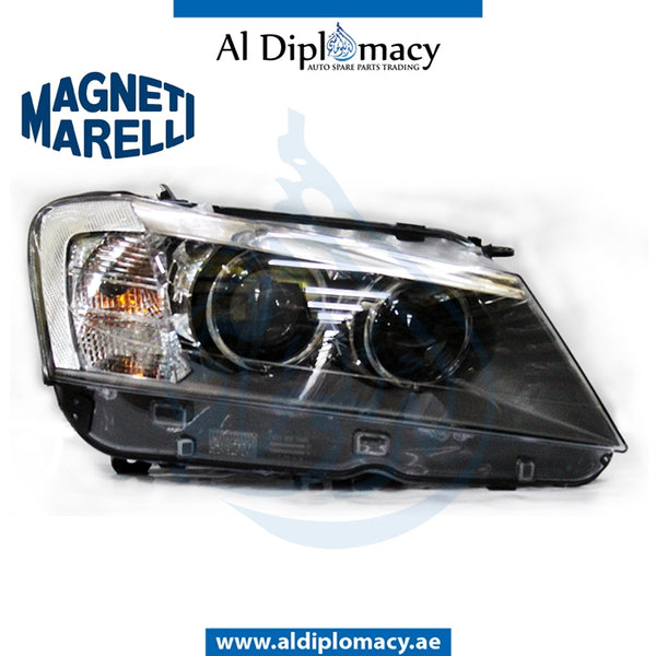 Right Headlight, ADAPTIVE Xenon, 710815029040 for BMW X3 Series F25 (2010-2017) models, Part Number MM-63117276998