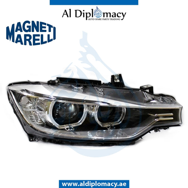 Right Headlight, BI Xenon, 719000000046 for BMW 3 Series F30 (2011-2015) models, Part Number MM-63117314532
