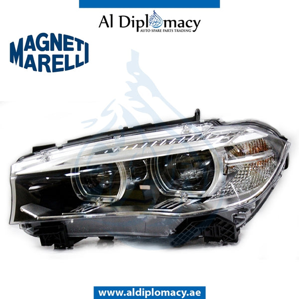 Left Headlight, BI Xenon, 710815029051 for BMW X5 Series F15 (2013-2018) models, Part Number MM-63117317101