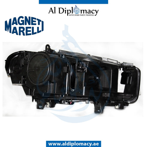 Left Headlight, DOUBLE Xenon, 710815029055 for BMW X5 Series F15 (2013-2018) models, Part Number MM-63117317105