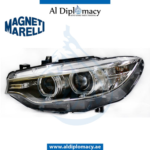 Left Headlight, AKL Xenon, 711451000046 for BMW 4 Series F32 (2013-2017) models, Part Number MM-63117377839