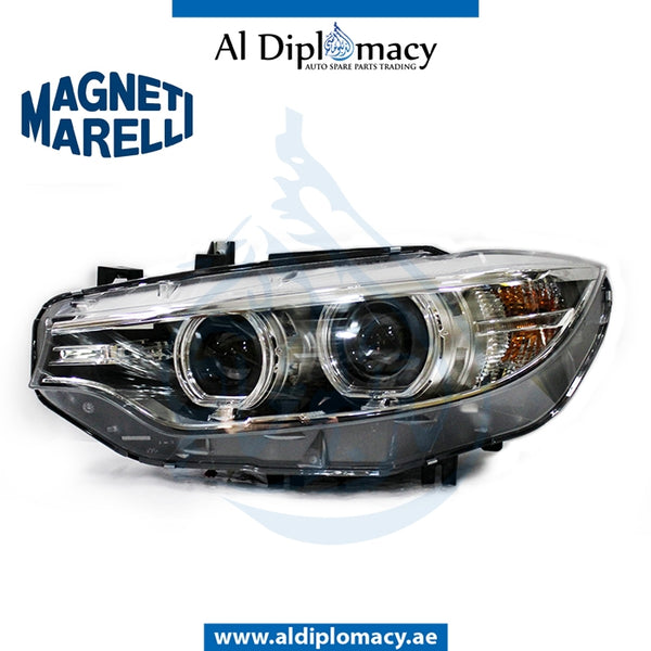 Left Headlight, BI Xenon, 711451000040 for BMW 4 Series F32 (2013-2017) models, Part Number MM-63117377843