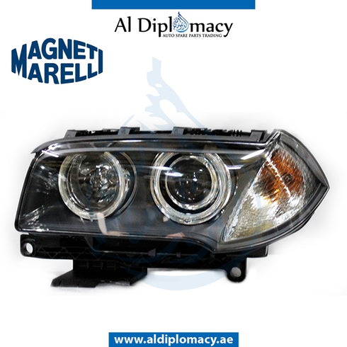 Left Headlight, AKL Xenon, 711307023384 for BMW X3 Series E83 (2006-2010) models, Part Number MM-63123456041