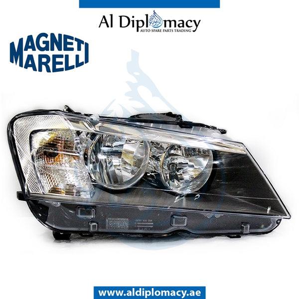 Right Headlight, Normal, 710815021006 for BMW X3 Series F25 (2010-2017) models, Part Number MM-63127217288
