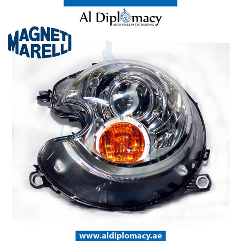Left Headlight, BI Xenon, 711307023264 for Mini Cooper Mini Clubman R55 (2007-2010) models