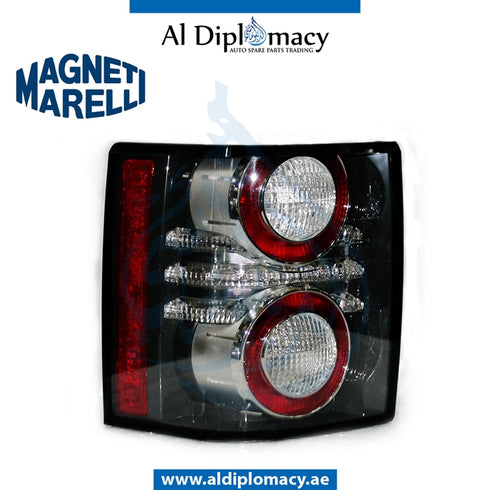 Left Stoplight, BLACK 714026150704 for Land Rover models, Part Number MM-RANGEROVER VOGUE SL-LH-BK