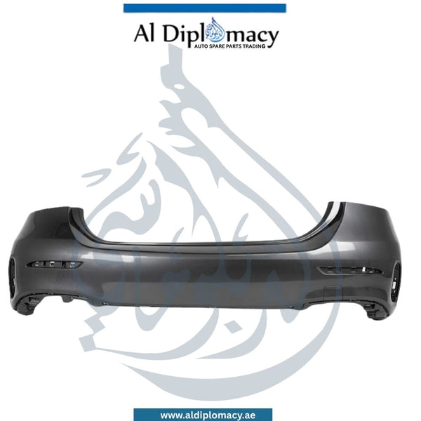 Mercedes-Benz A Class W177 Rear Bumper, With Sensor Hole, A35 Look, Empty - OEM Part Number A1778809801 Used Original