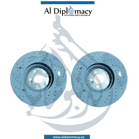 Mercedes-Benz Brake Disc, Front, Left Side Or Right Side - OEM Part Number A0004212312 90 Star Care Original