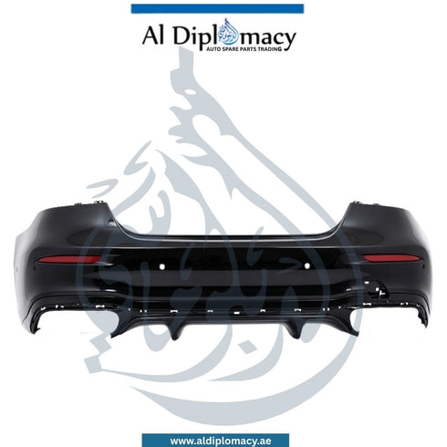 Mercedes-Benz E Class W213 Rear Bumper, With Sensor Hole, AMG 63, Complete - OEM Part Number A2138854405 Used Original