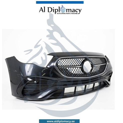 Mercedes-Benz E Class W214 Front Bumper, With Sensor Hole, AMG, Complete - OEM Part Number A2148859701 Used Original
