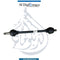 Mercedes-Benz E Class W214 Rear Axle Shaft Left Side Or Right Side - OEM Part Number A2143506305 Original Mercedes-Benz Used Part