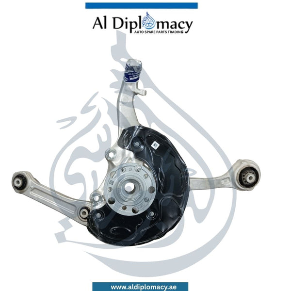Mercedes-Benz E Class W214 Steering Knuckle, 4-Matic, Front Left Side, Complete - OEM Part Number A2143320300 Used Original